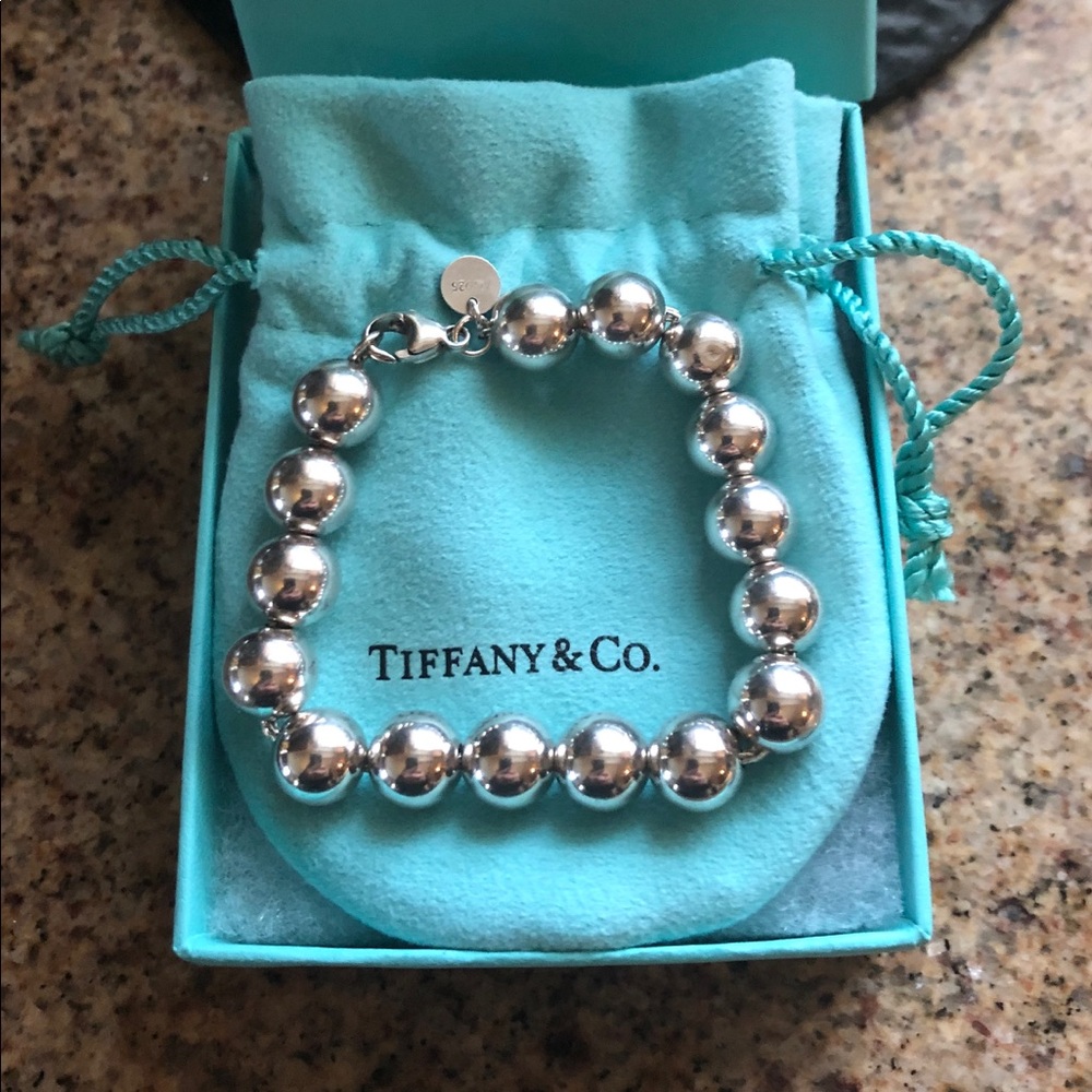Authentic Tiffany &Co.  hardwired ball bracelet